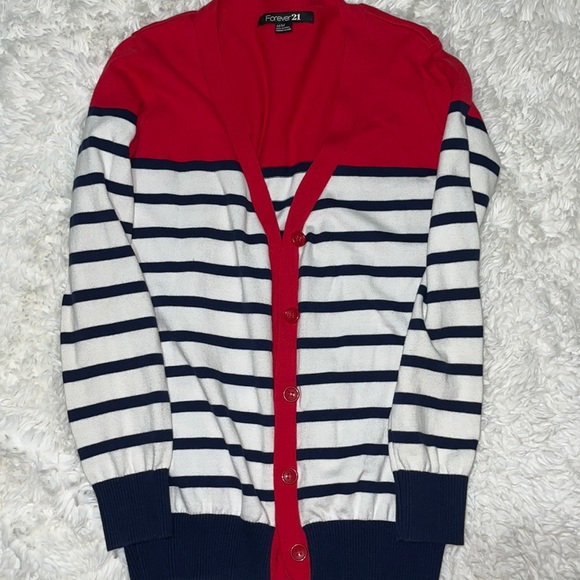 Forever 21 Striped cardigan - Picture 2 of 5